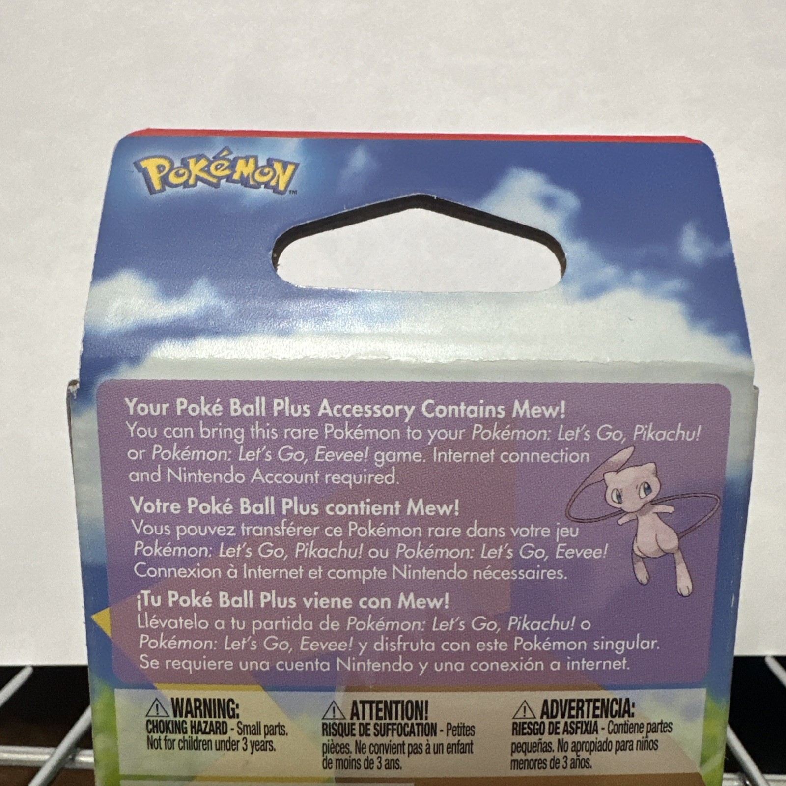 Pokemon Poke Ball Poke Ball Plus Go Controller Nintendo Switch USA with Mew NISB