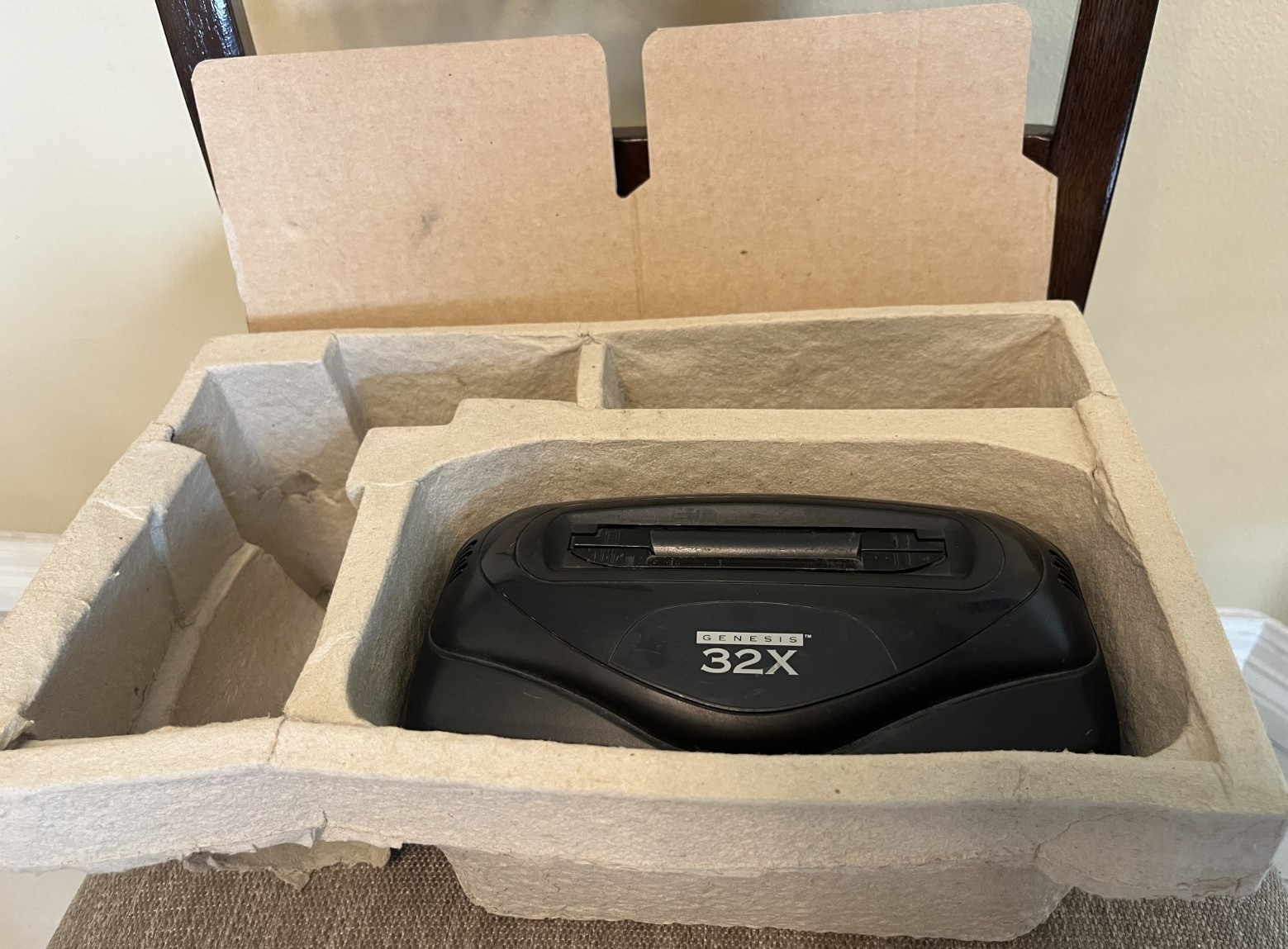 Sega 32X Unit System Console In Box w/ Crossover Cable