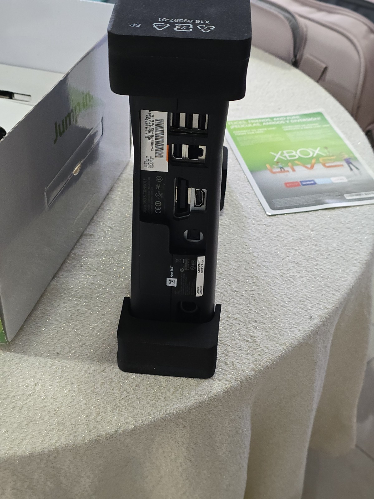Microsoft Xbox 360 S Gaming Console and Kinect – Black