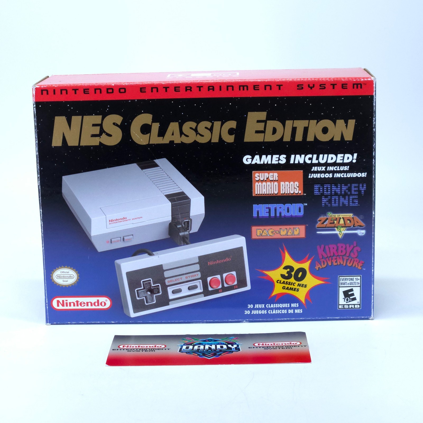 NES Classic Edition Mini Console CIB W/ 2 Controllers + Cables Authentic CLV-001