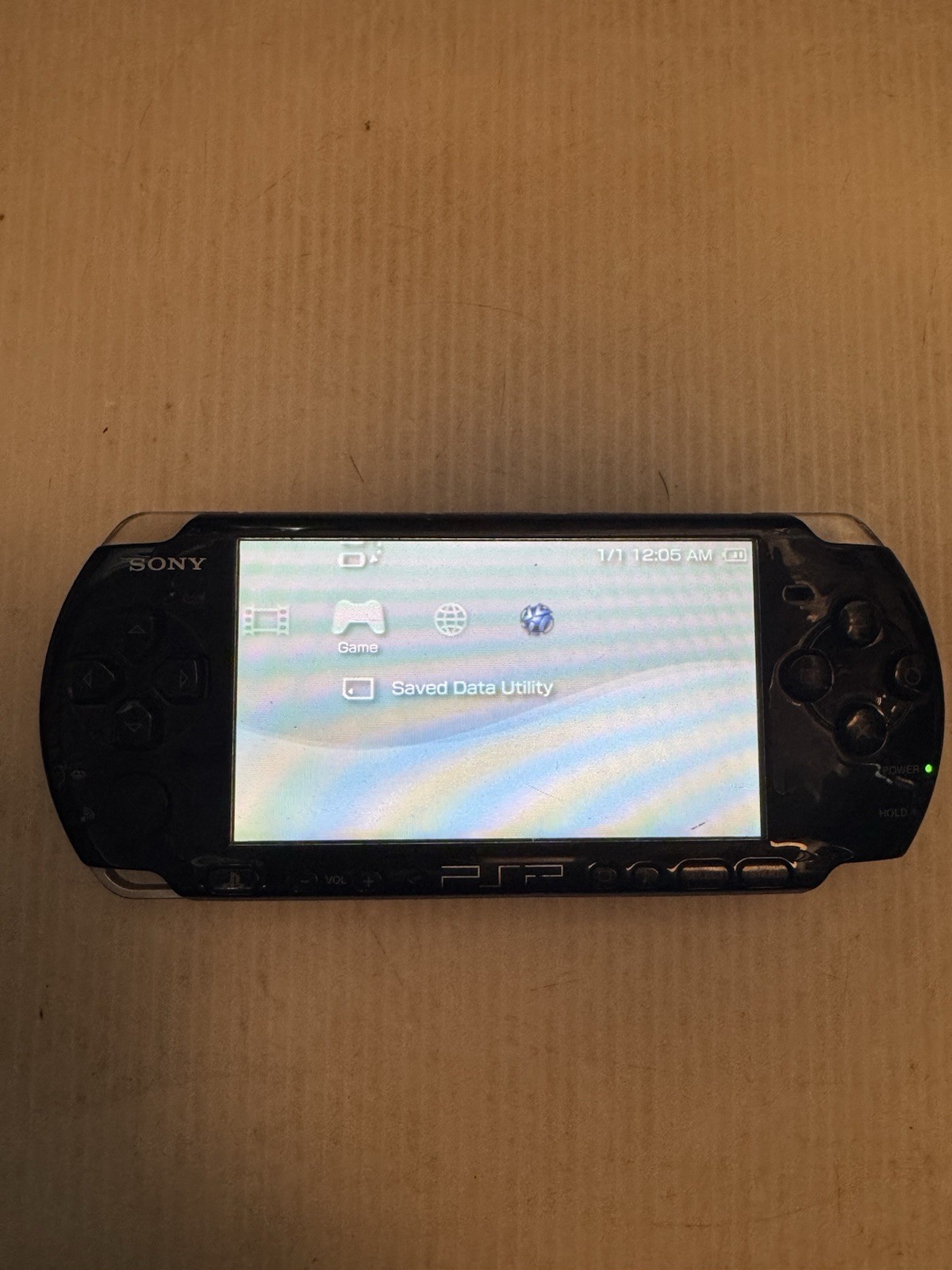 Sony Playstation Portable PSP PSP-3001 Handheld Game System Black – Fair/Poor