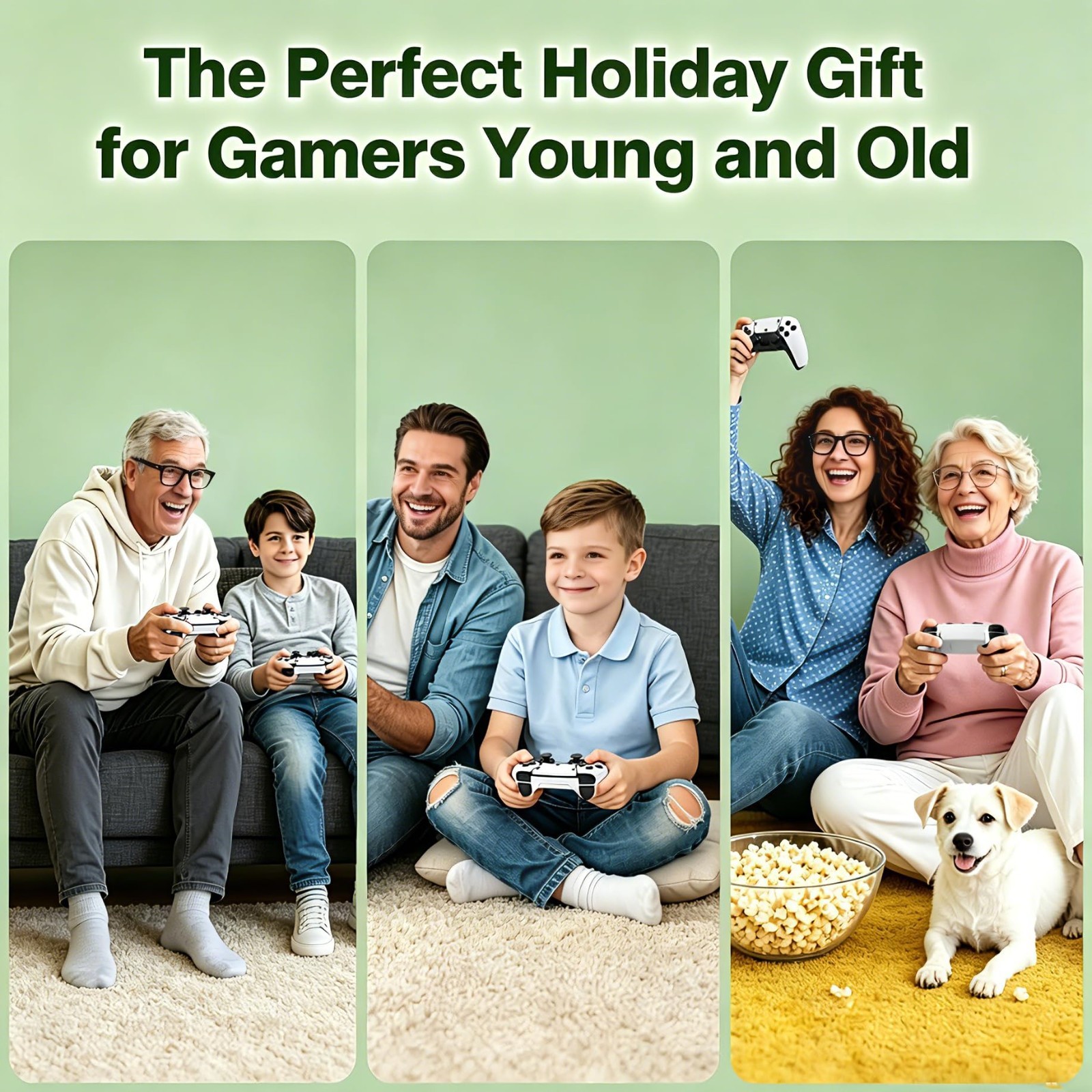 Retro Gaming Console – 20000 Classic Games, 23 Emulators, 4K HDMI, Wireless Cont