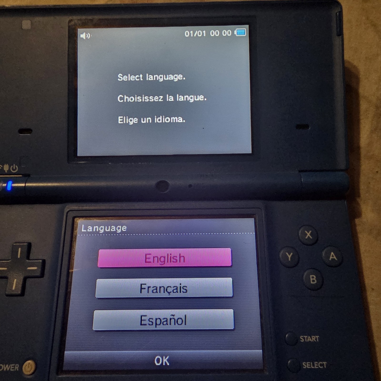 Nintendo DSi 3.25in LCD Display Game System – Matte Blue