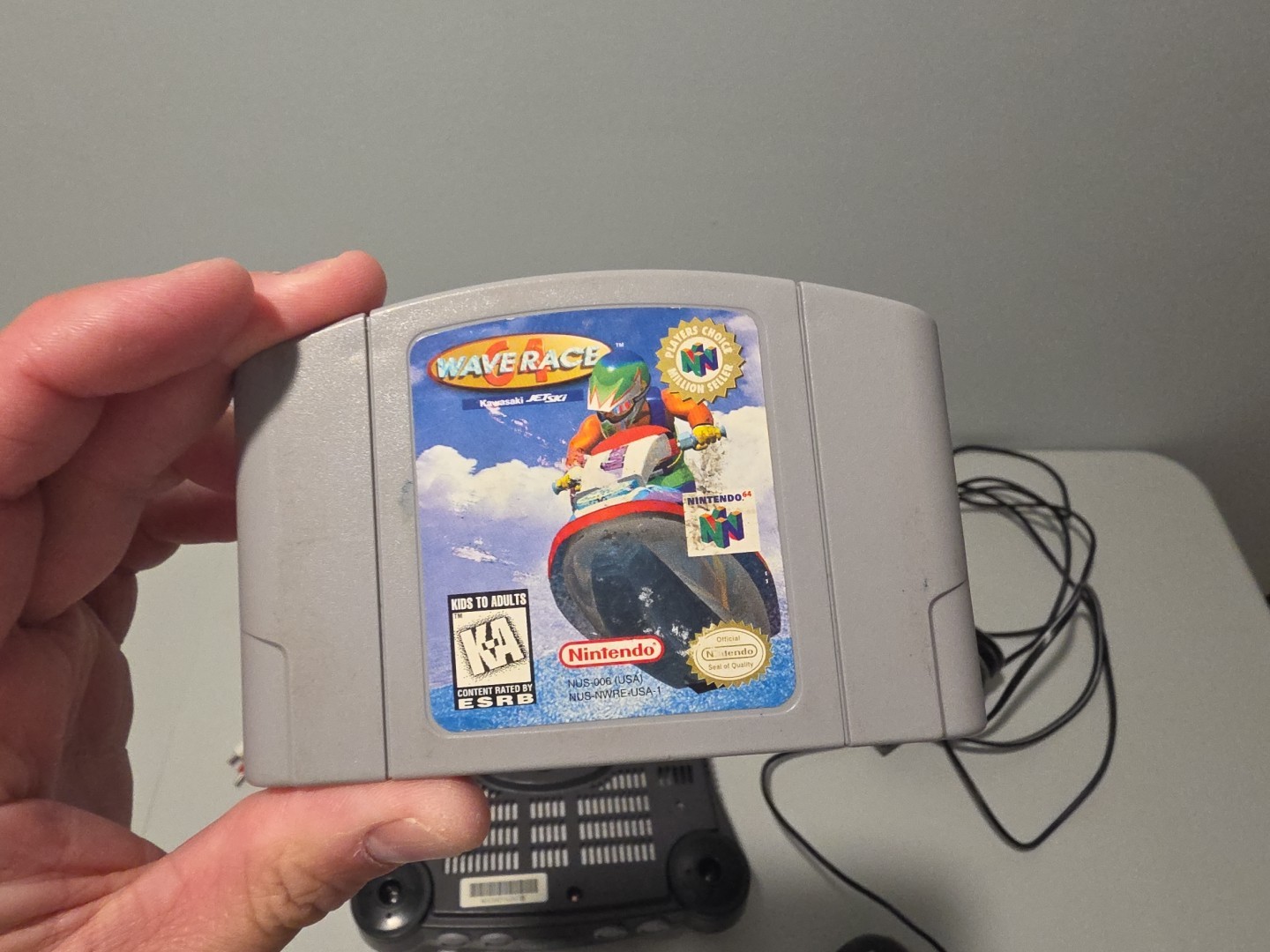 Nintendo 64 Console tested! Controller And Game NUS-001 USA