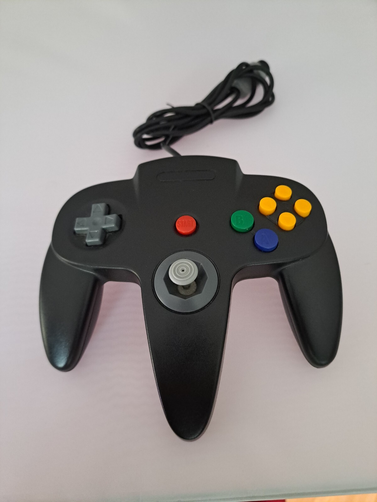 Nintendo 64 Console charcoal gray bundle with 9 games+2 controllers