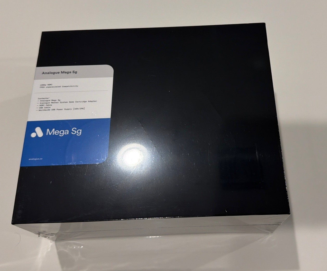 Analogue Mega SG (USA) + Mega SG Adapter Set + M30 2.4ghz Controller- NEW MINT