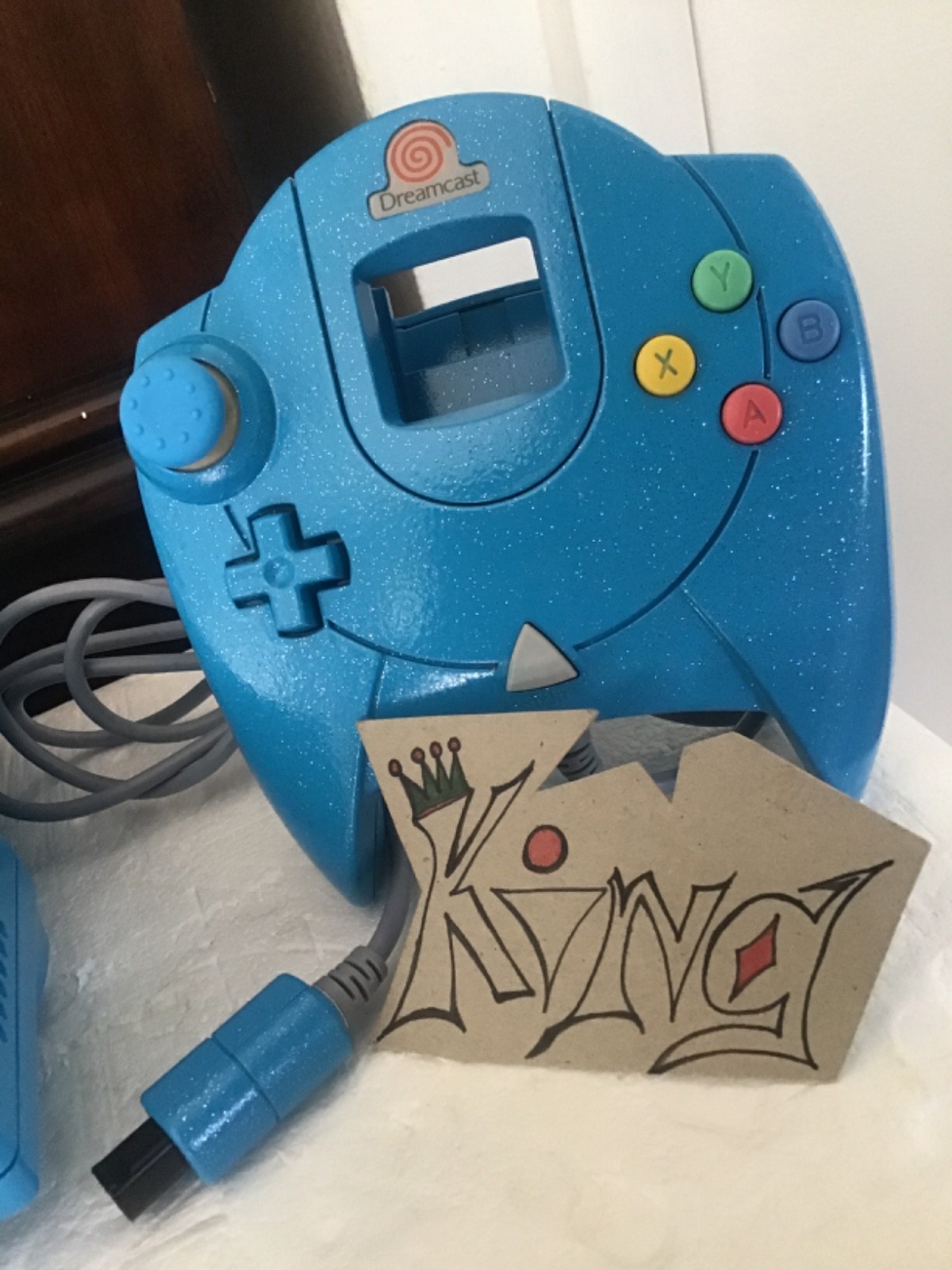 💙 SEGA Dreamcast HKT-3020 Home Console 💙 Edition🌟💙 GOLD/BLUE