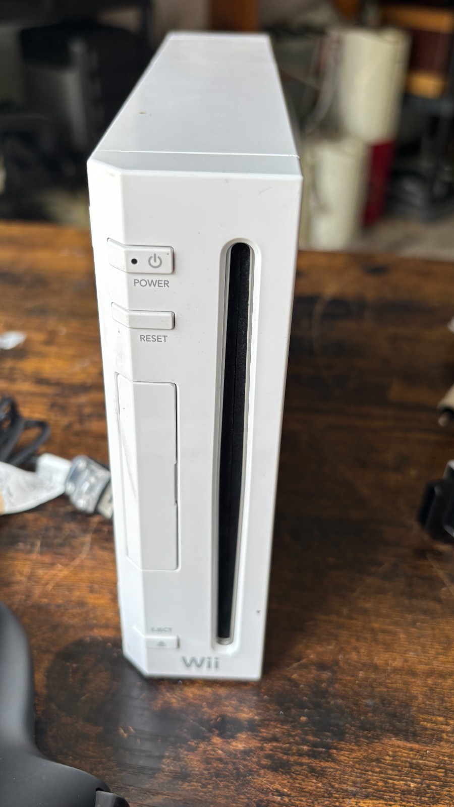 Nintendo Wii Console Bundle with Controller Power & AV Cord Sensor Bar Nunchuk