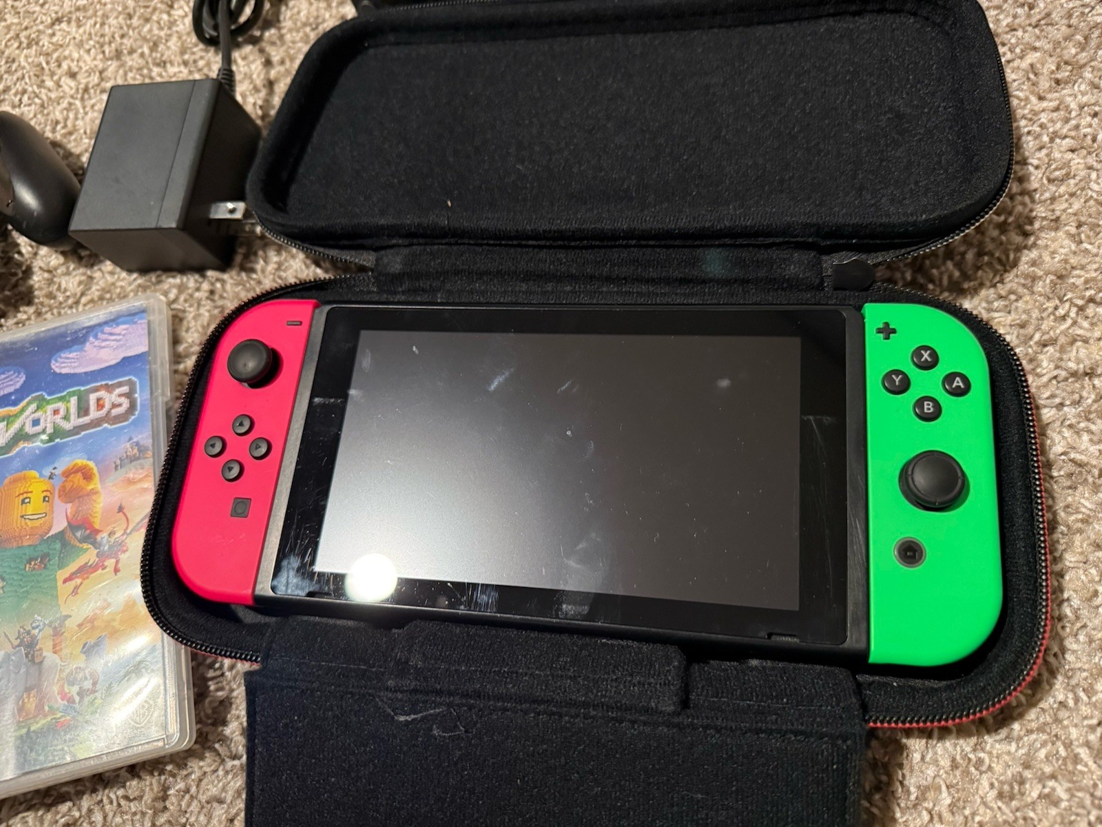 Nintendo Switch HAC-001(-01) 32GB 720p With Dock Charger And Extras READ