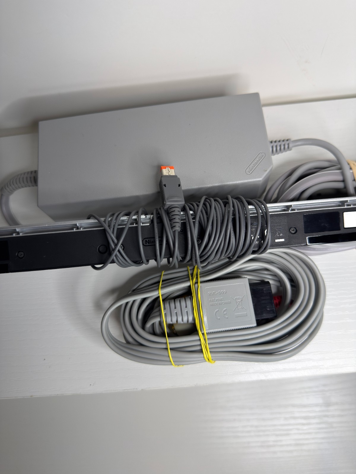 Nintendo Wii Console bundle with Custom Transparent Clear Tested & Works