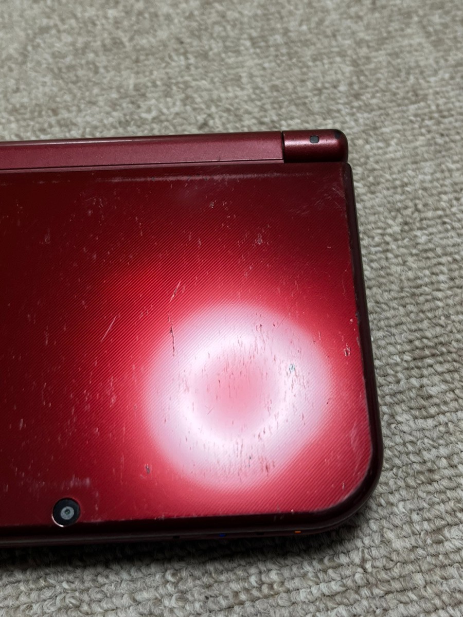 New 3DS LL XL Metalic red Japan Nintendo Console region Japanese B825