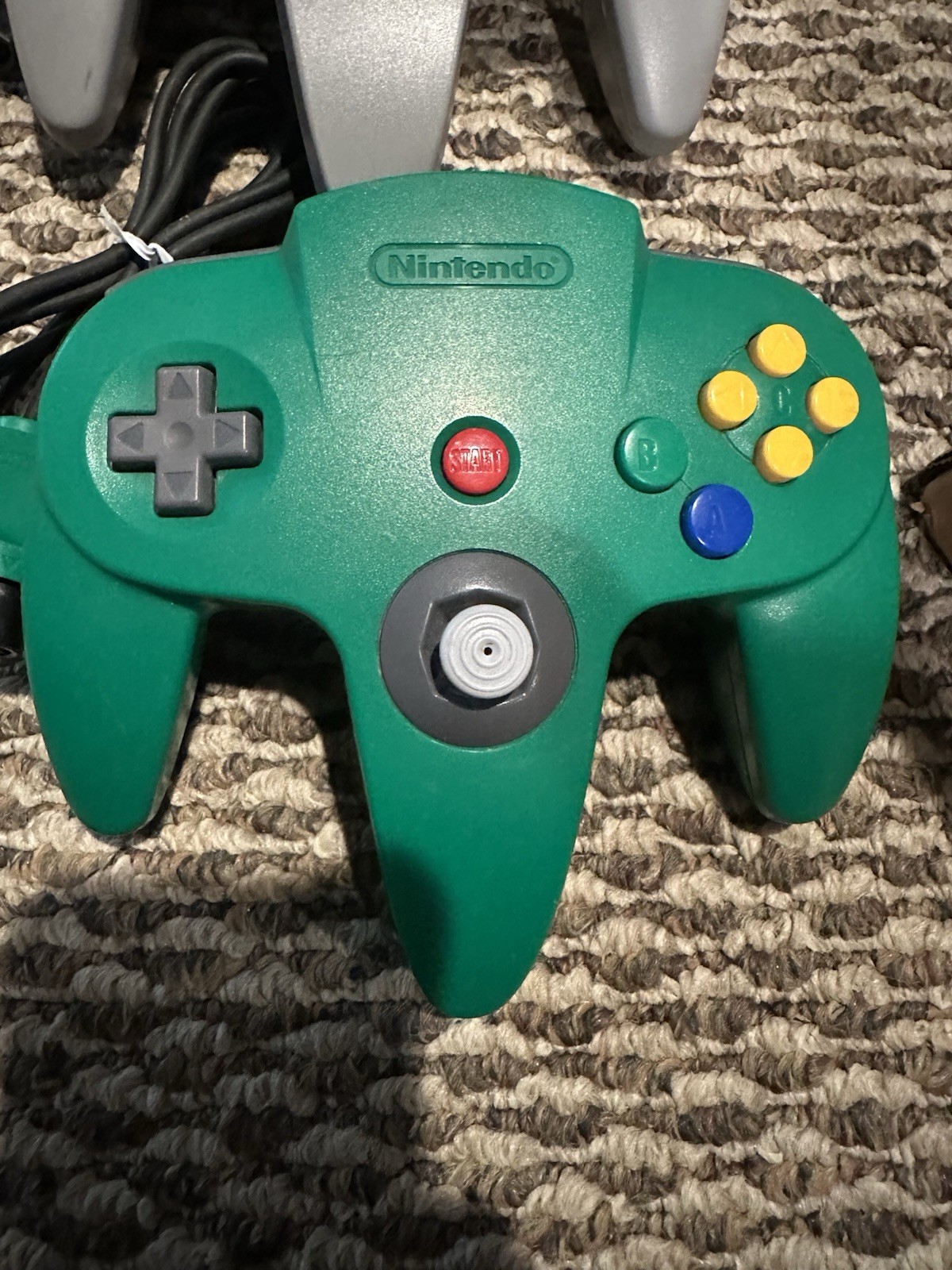 Nintendo 64 N64 Console, 2 OEM Original Controllers Works (Read description)