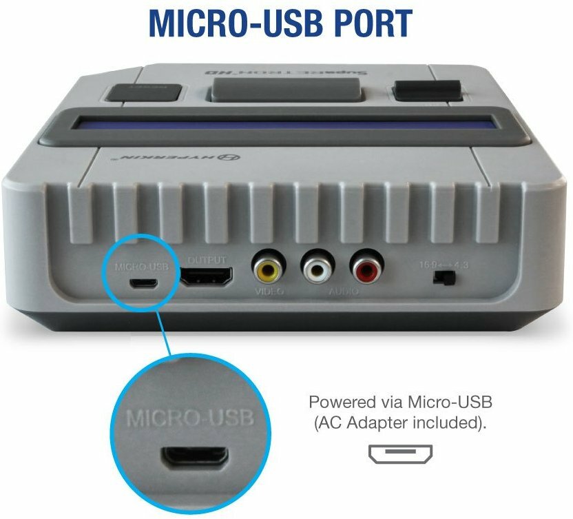 Hyperkin SupaRetroN Retro HD Gaming Console 720p for SNES / Super Famicom
