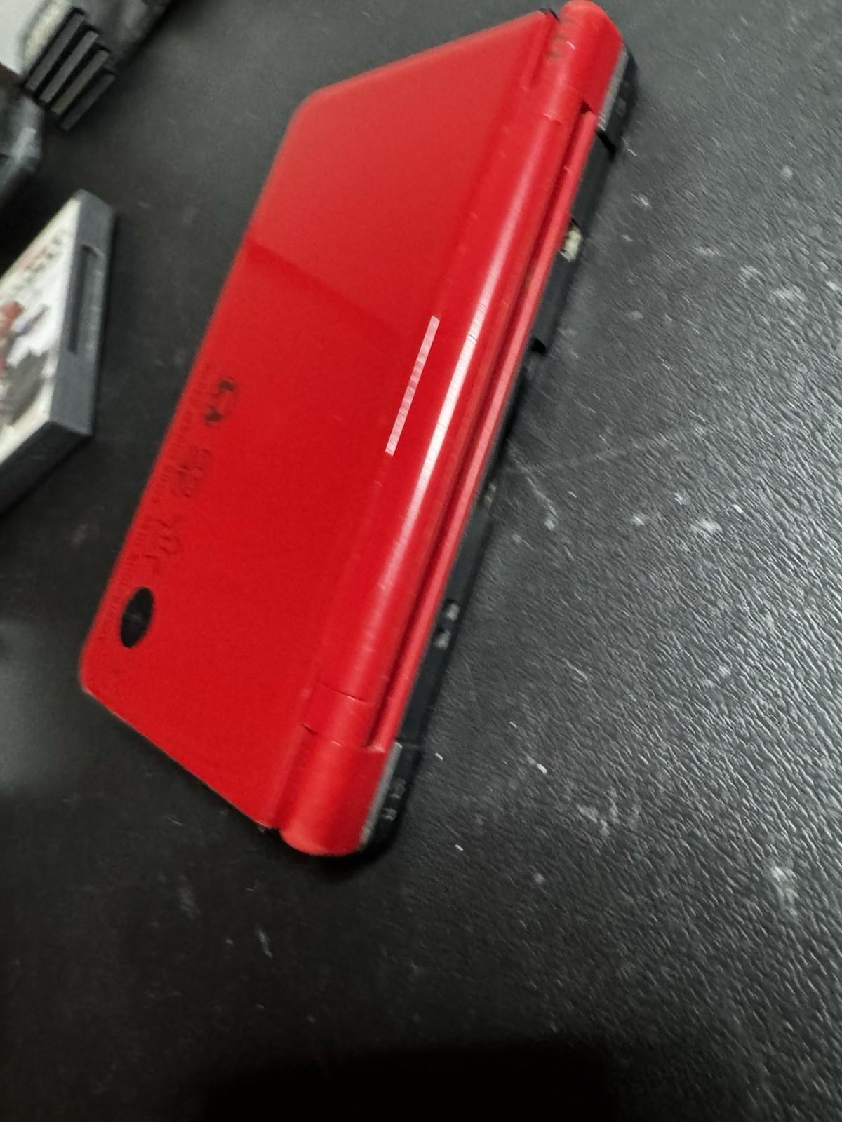 Nintendo DSi XL Super Mario 25th Anniversary Red W/ Charger Mario Kart Tested