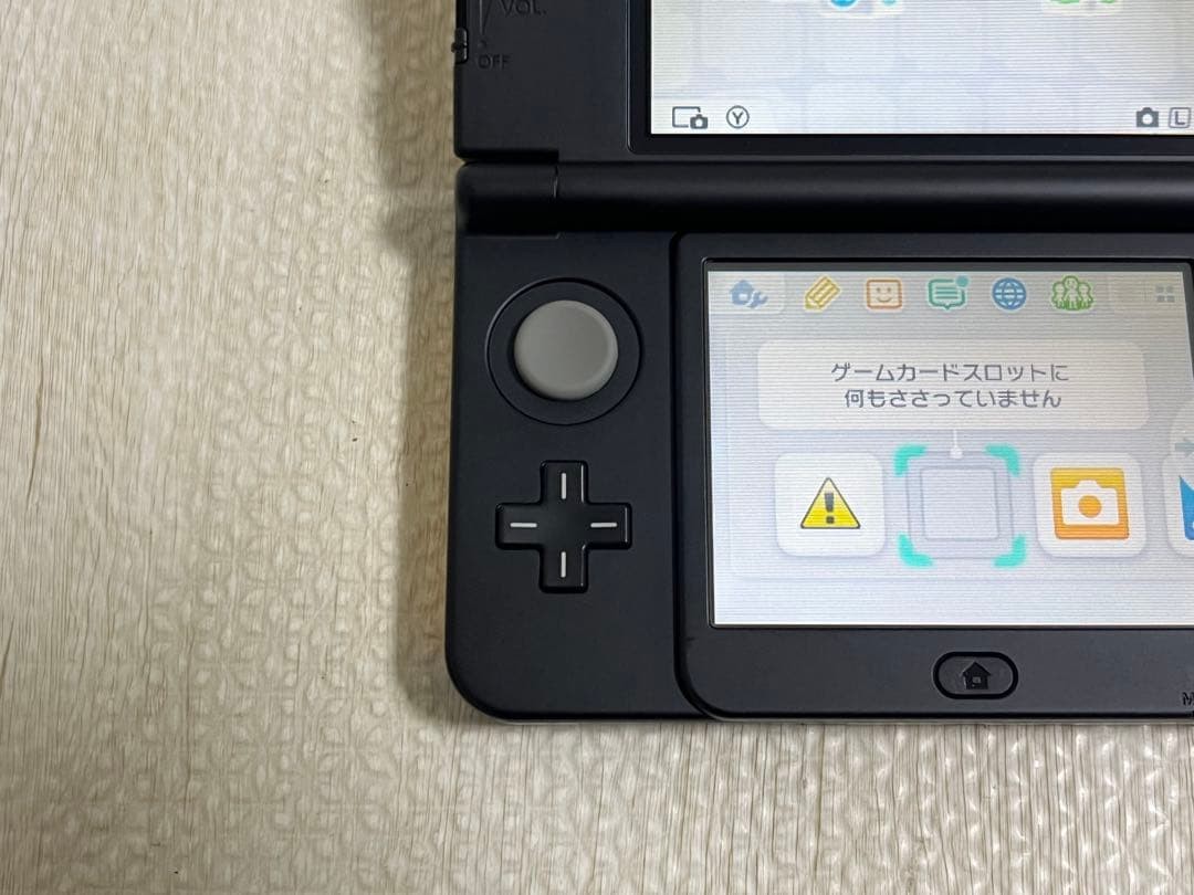 New Nintendo 3DS Black Console Style Japanese Ver Yellow Kisekae face Plate Set