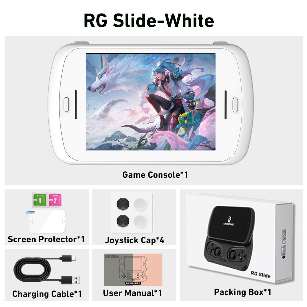 RG Slide Android13 Handheld Game Console 4.7″ LTPS In-Cell Screen Gifts