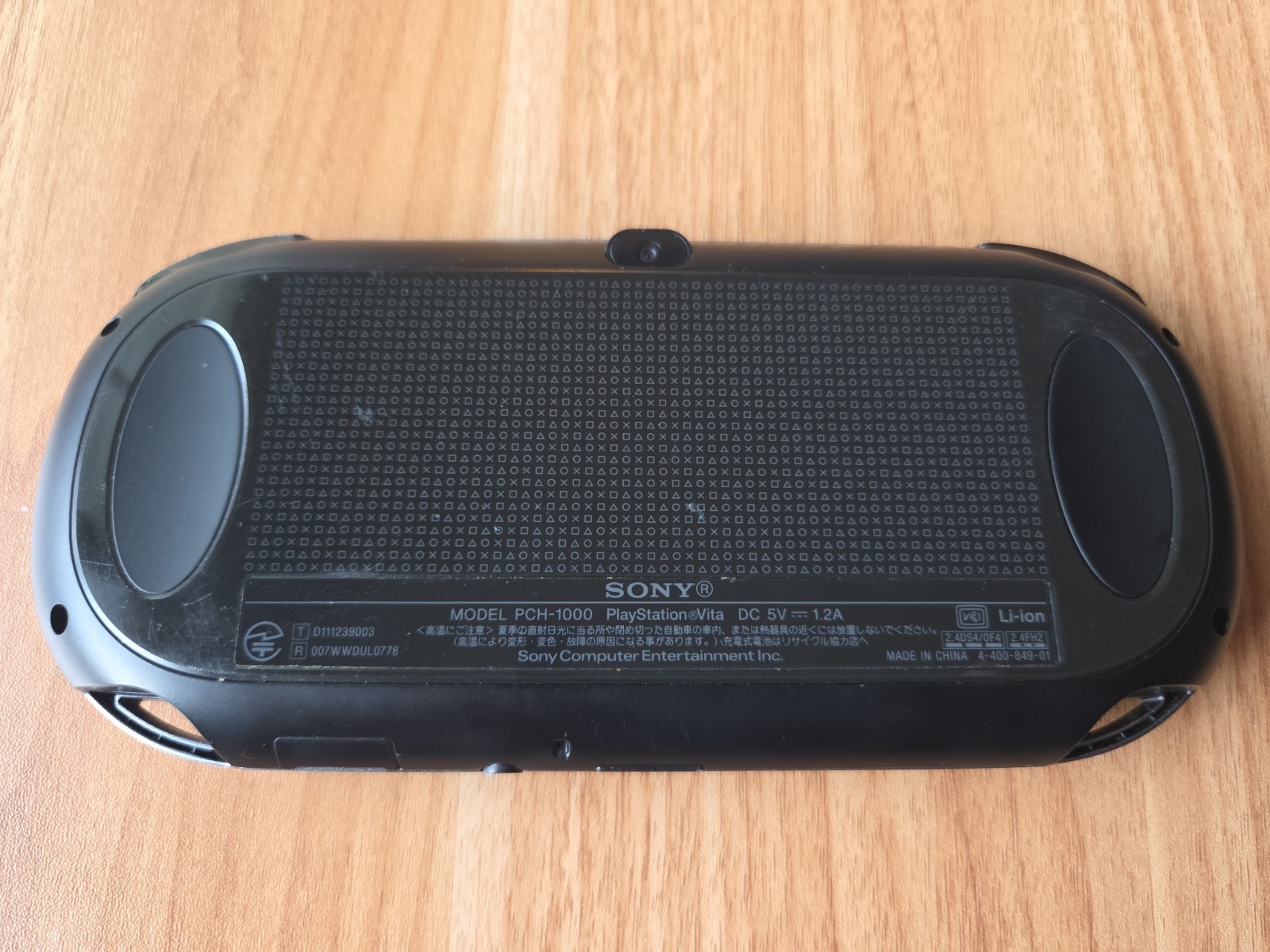 PlayStation PS VITA Console Wi-Fi Model Crystal Black PCH-1000 ZA01 US SELLER
