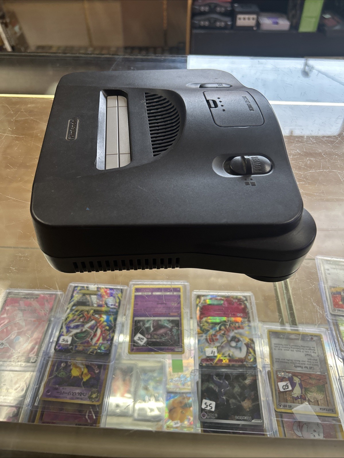 Nintendo 64 N64 Video Game Console Powers On For Parts . Av Not Working