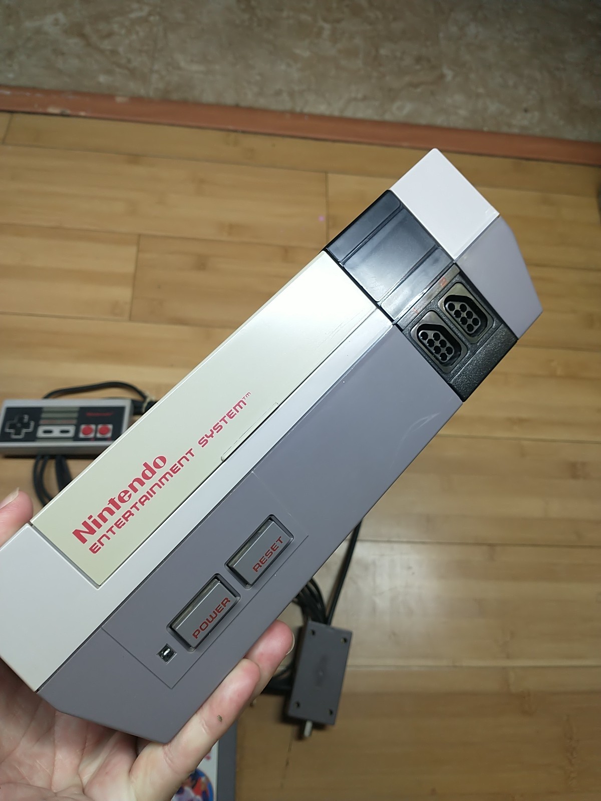 Nintendo NES Console With Game TESTED & WORKING! Read Description Please