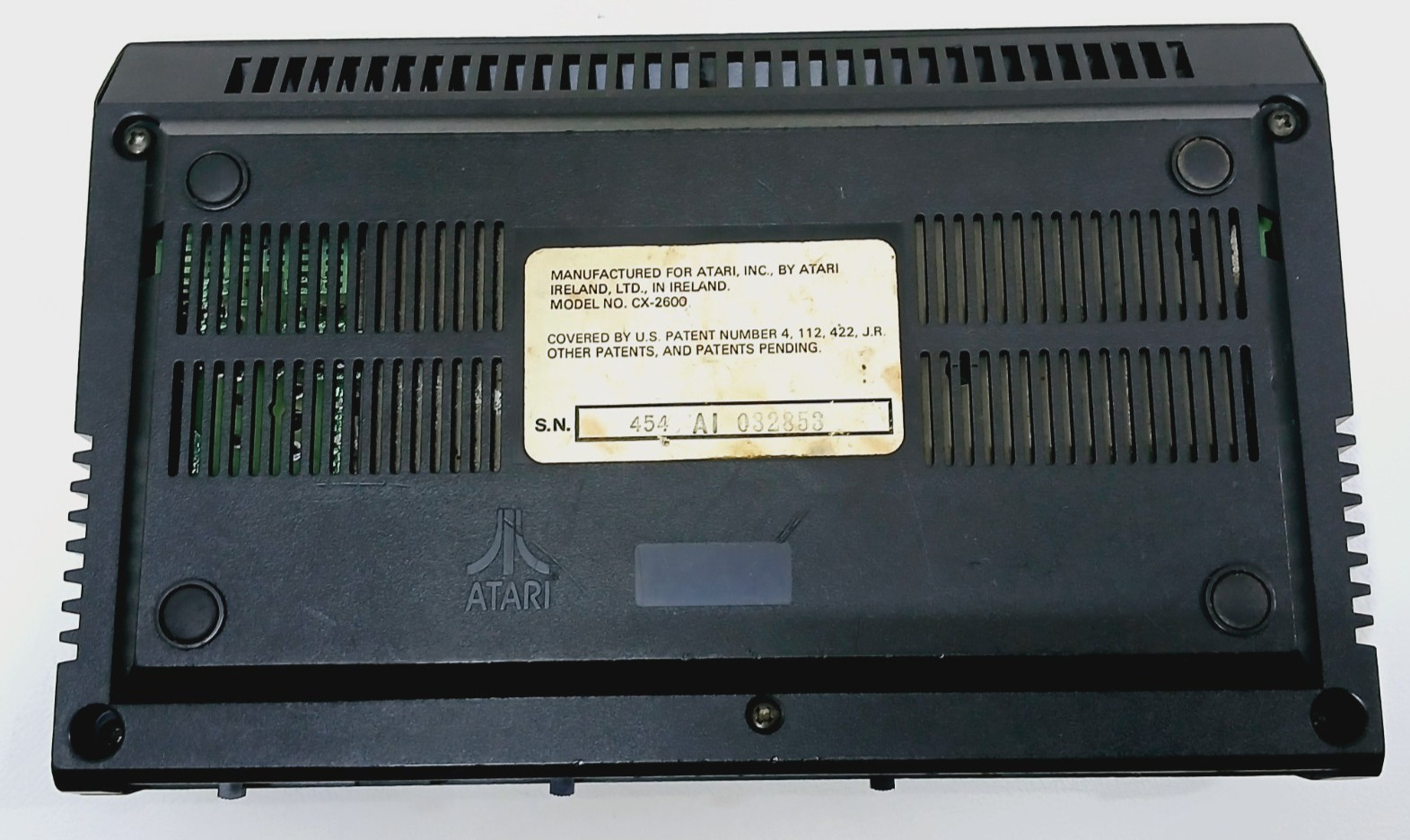 Atari Junior Jr 2600 Vader Black Strip Console with 6 Games. Read Description