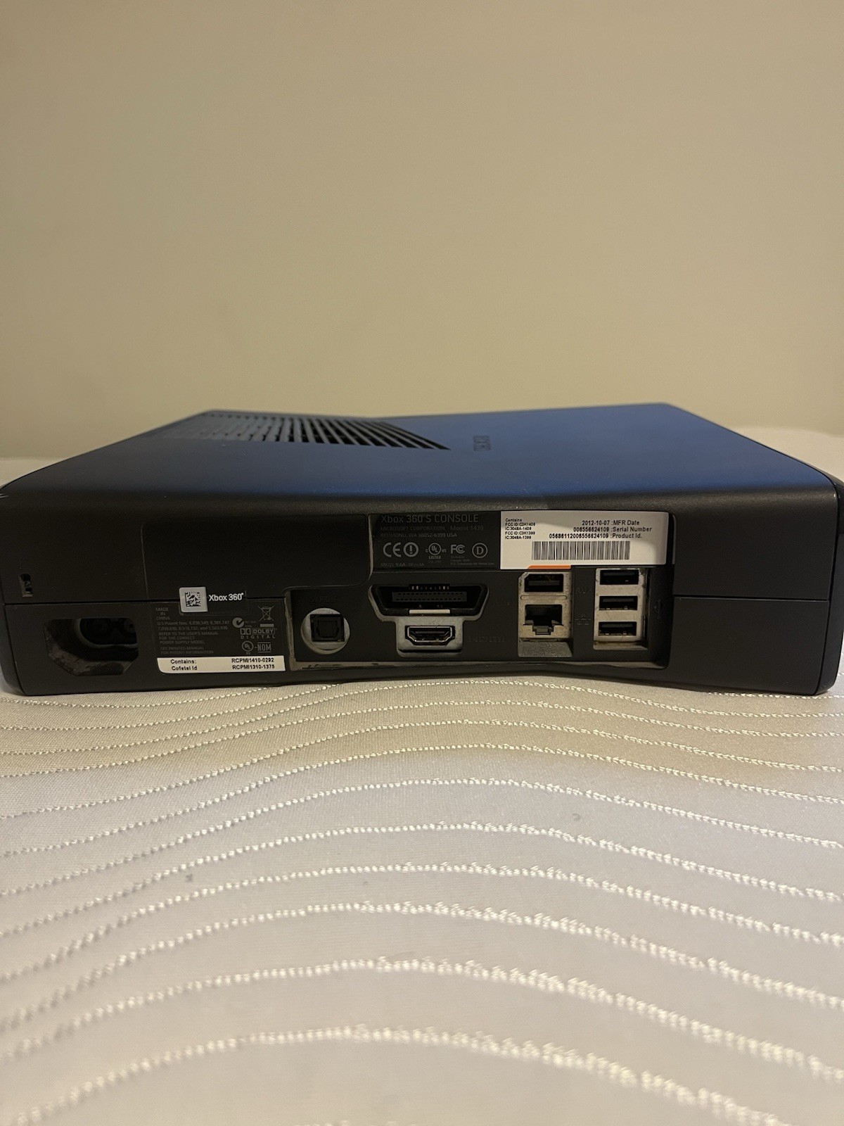 Microsoft Xbox 360 Black Console