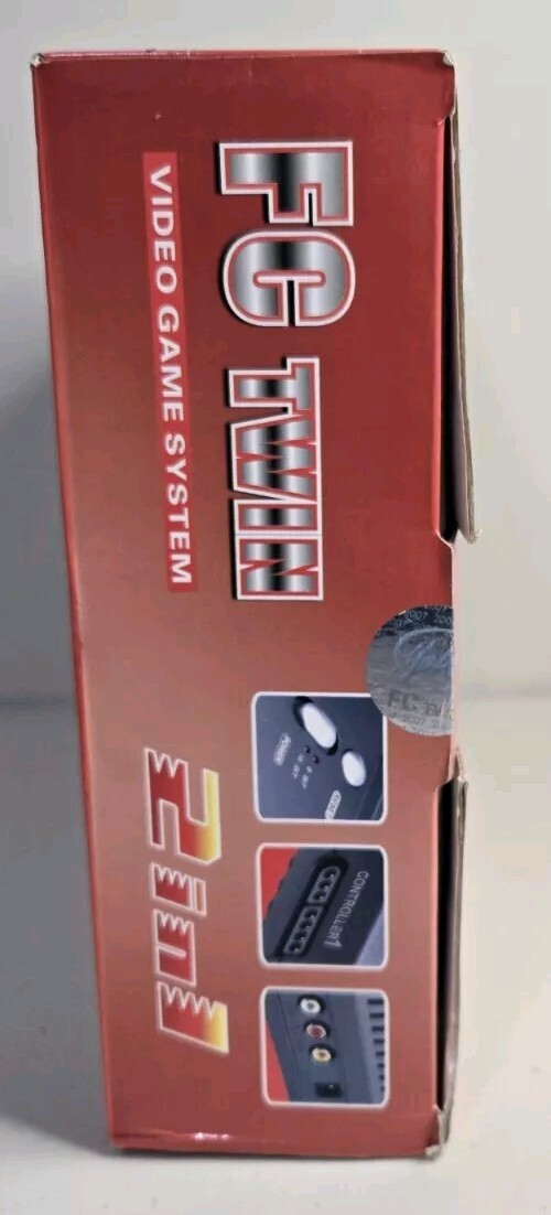 Yobo Gameware FC Twin Nintendo NES & SNES Dual Video Game Console OT-8168 New