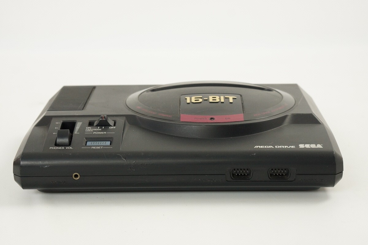 Mega Drive SEGA Console wz Mega Gene tsu HAA-2510 Tested System Genesis 98M31227