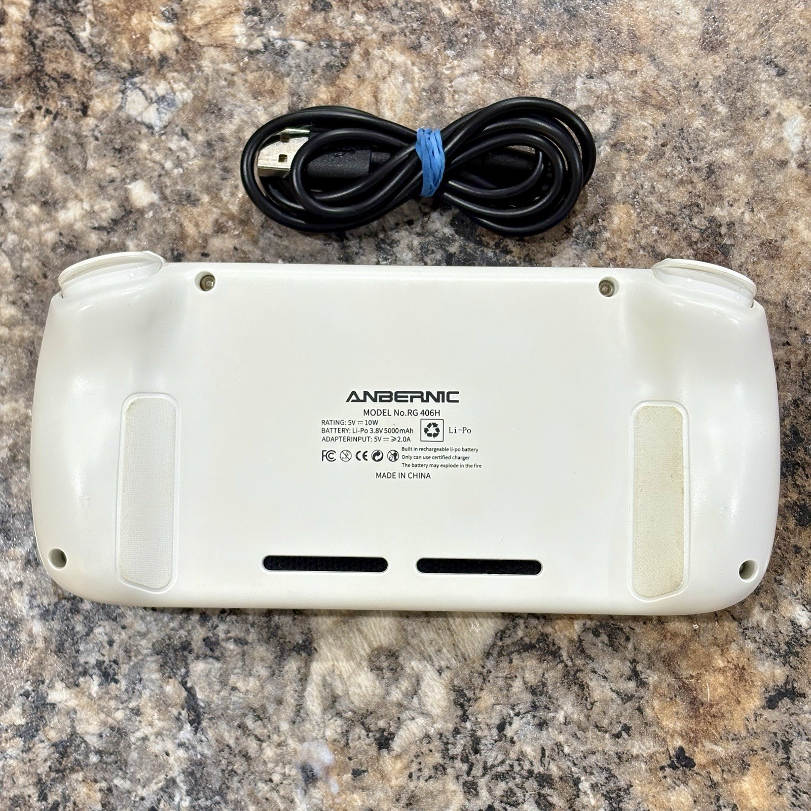 Anbernic RG406H Gaming Handheld, 128GB + 256GB Card, Custom Ready To Play