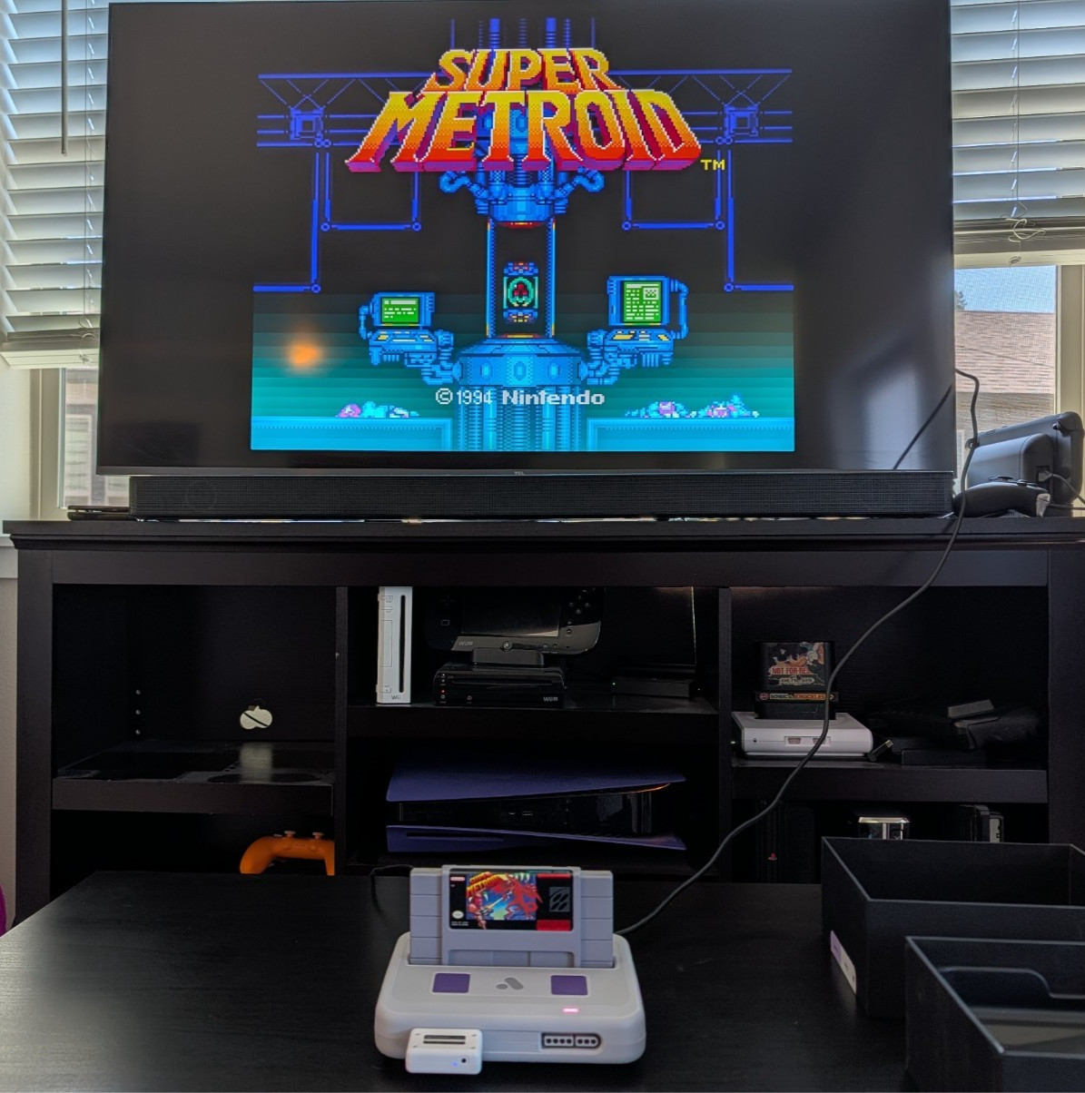 Analogue Super Nt Classic FPGA SNES Console Complete in Box, CIB Region Free