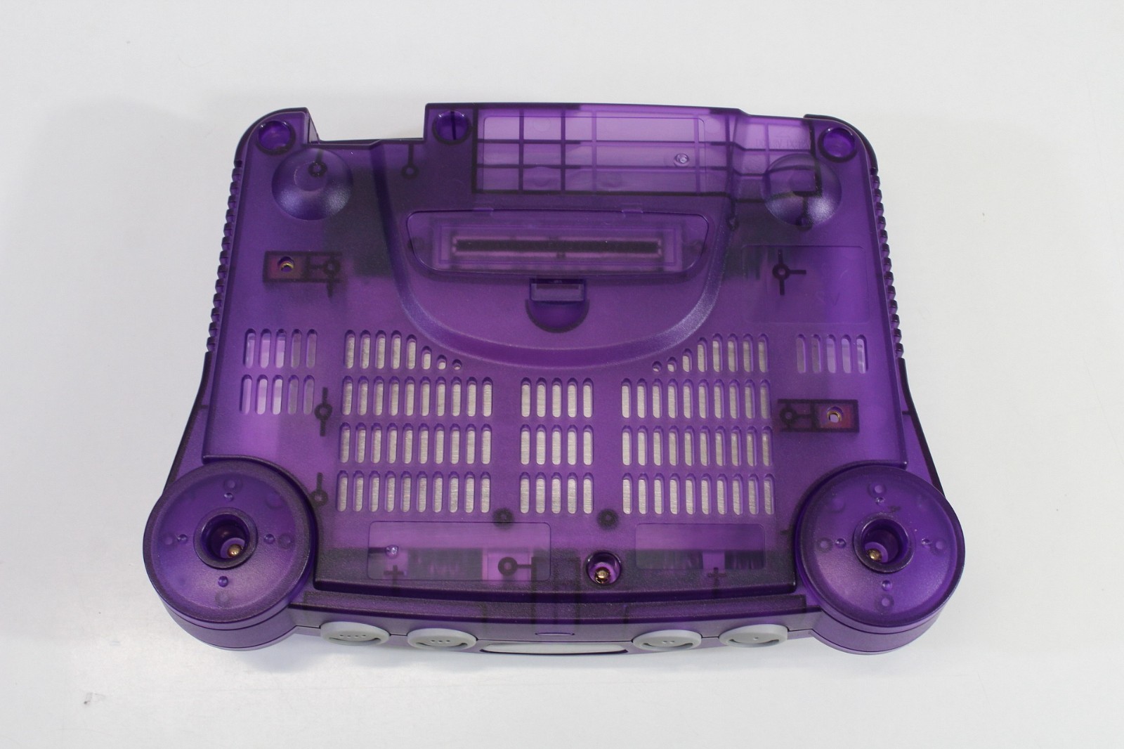 Nintendo 64 Clear Purple Console Controller AC AV Bundle N64 NTSC REGION FREE