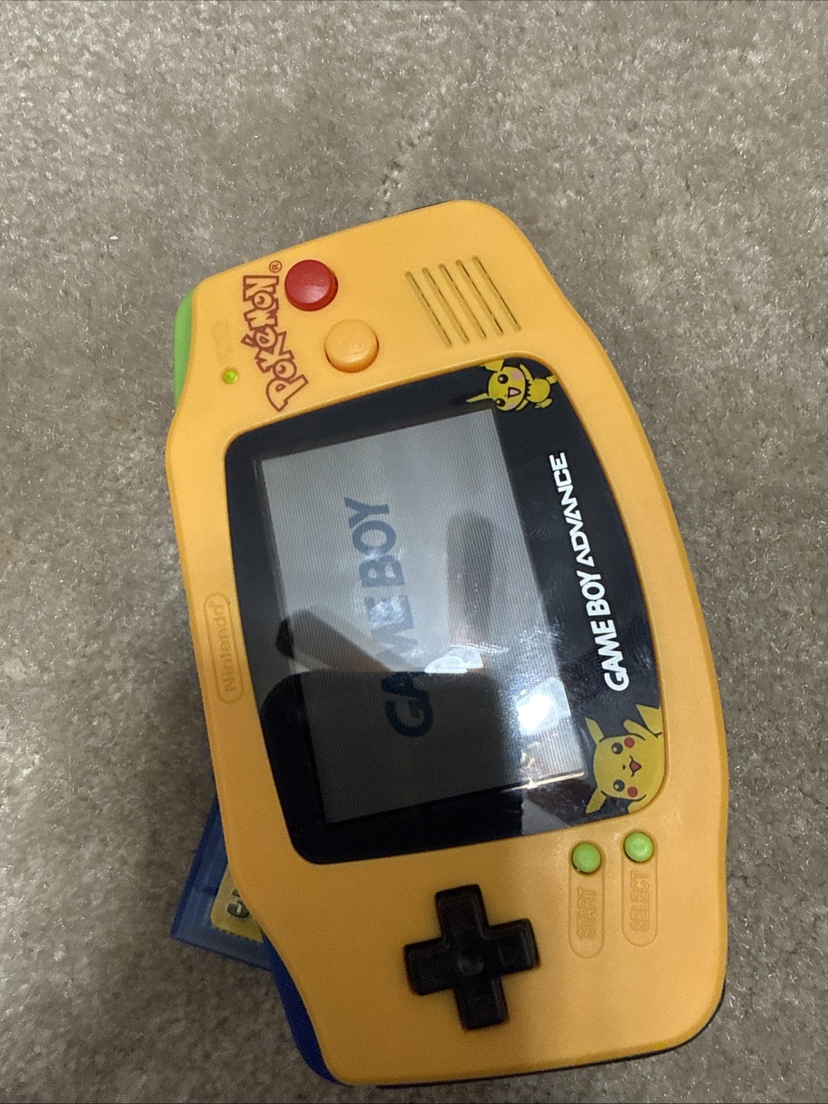 Pikachu Game Boy ￼Advance Custom Console