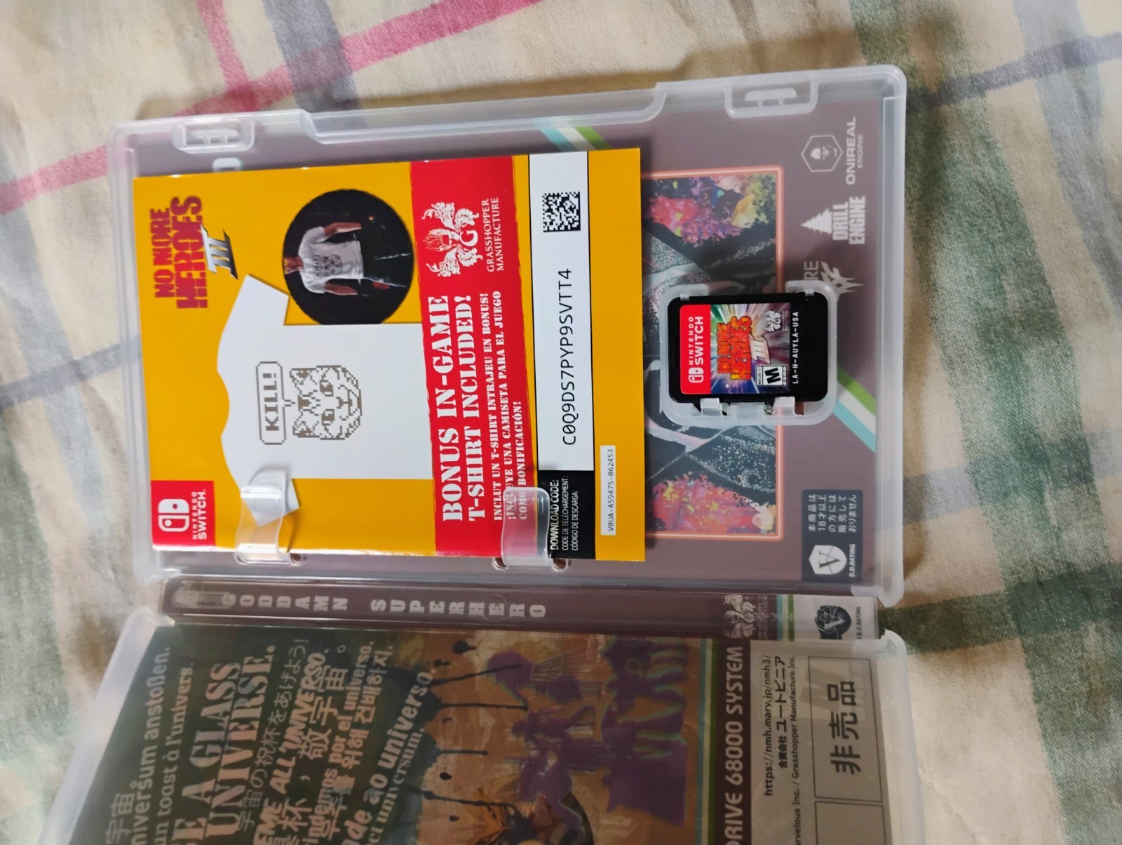 Nintendo Switch Lite With No More Heroes 3