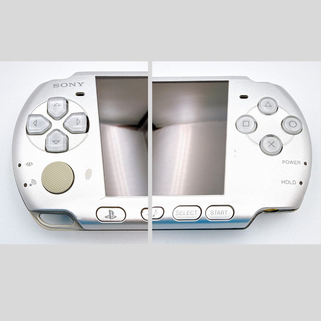 Sony PSP-3000 Console Silver Gundam Limited Region Free w/Software, etc. – Good