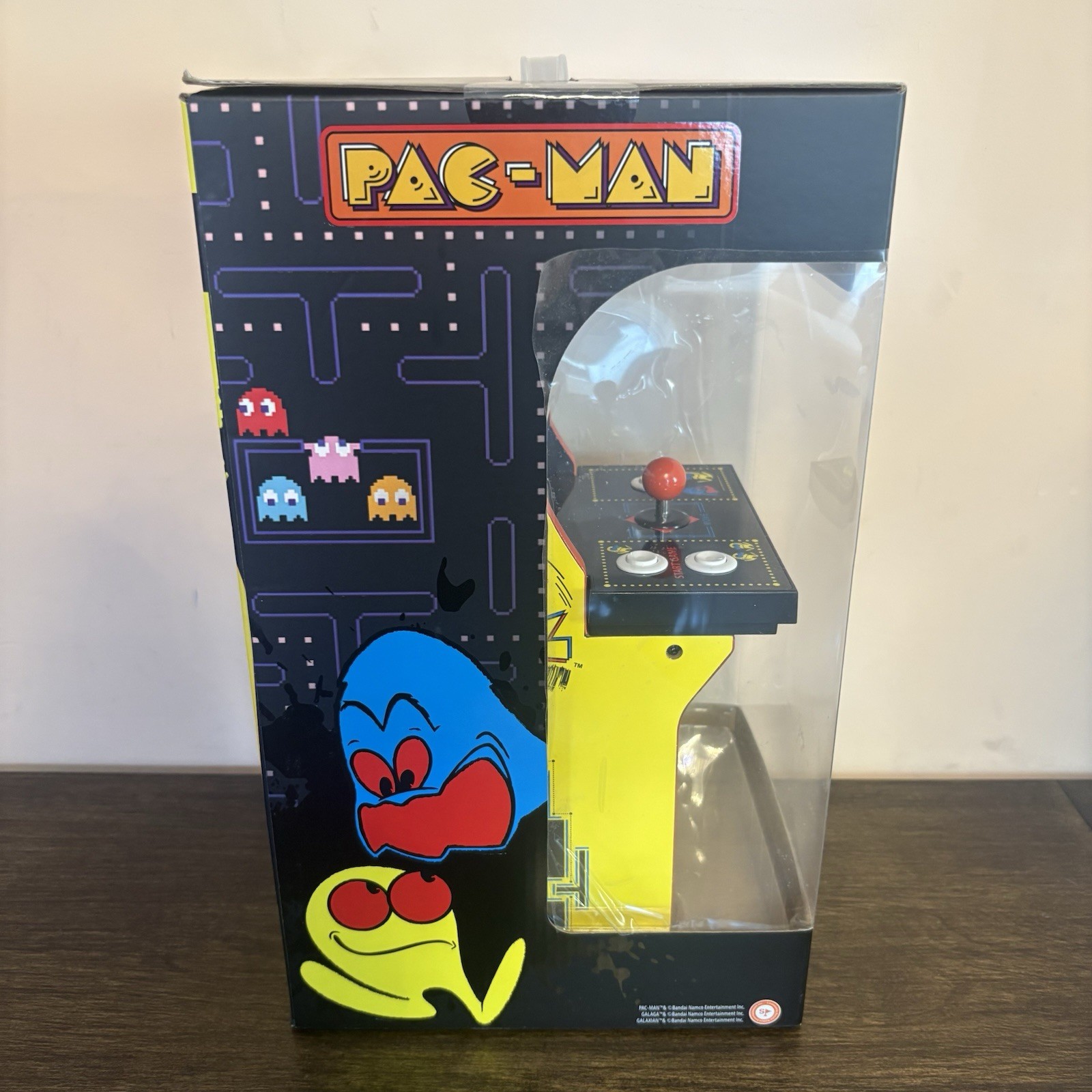 Arcade1Up Collectorcade Pac-Man Mini Arcade Cabinet NIB Sealed Galaga