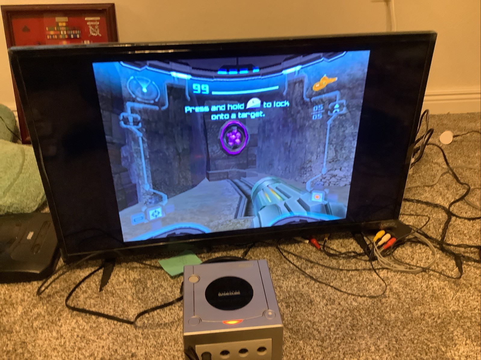 Nintendo GameCube Console Bundle Metroid Echos Madden Star Wars Works Tested