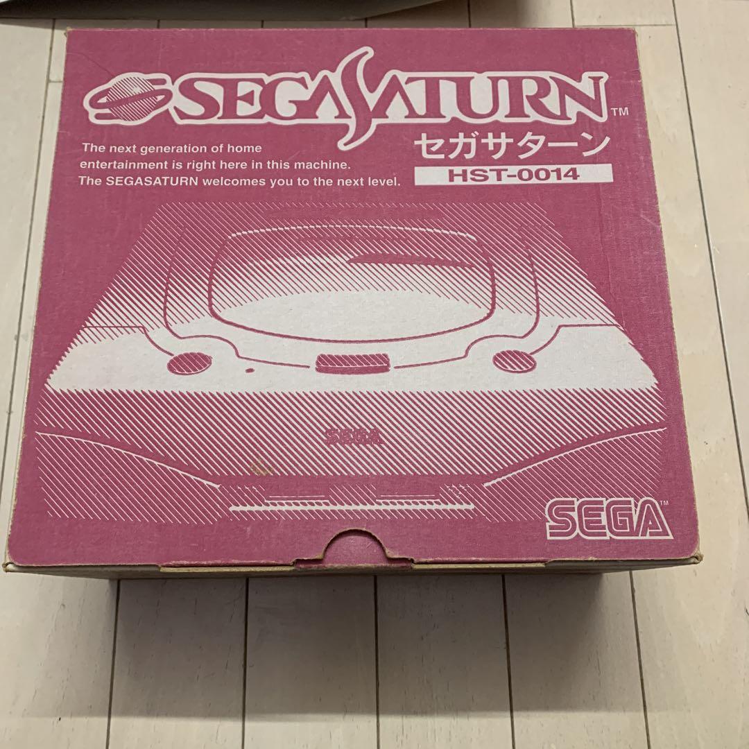 Sega Saturn HST-0014 Boxed Tested NTSC-J White Ready-to-play set From Japan