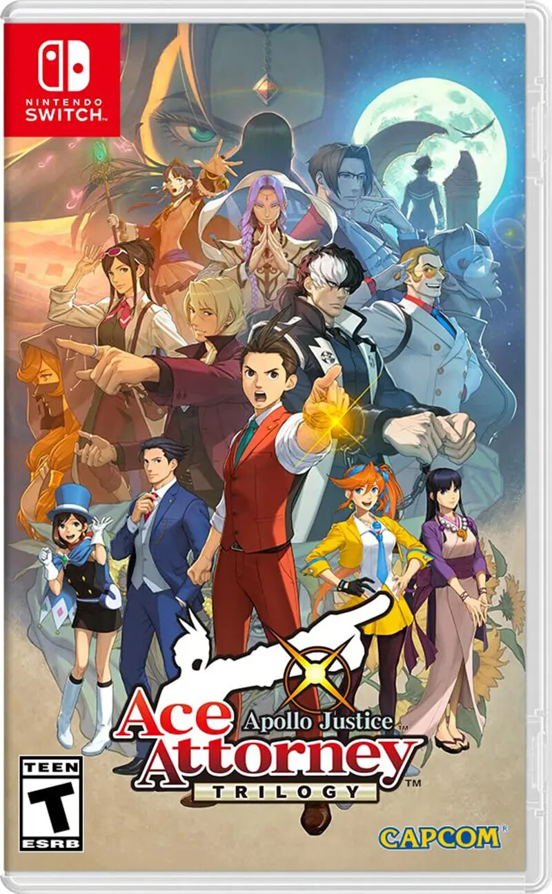 Apollo Justice: Ace Attorney Trilogy Switch Brand New Game Special (2024)