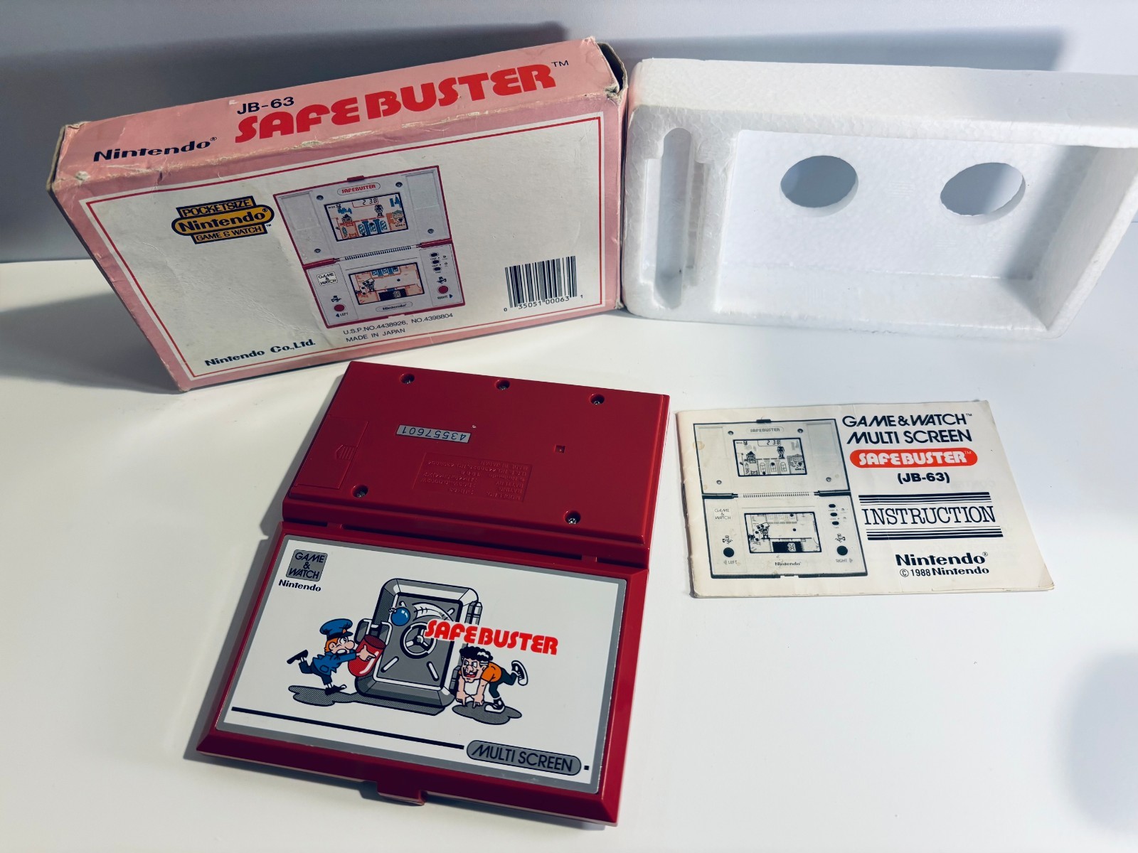 Nintendo Game & Watch SAFE BUSTER battery operated electronic classic toy games