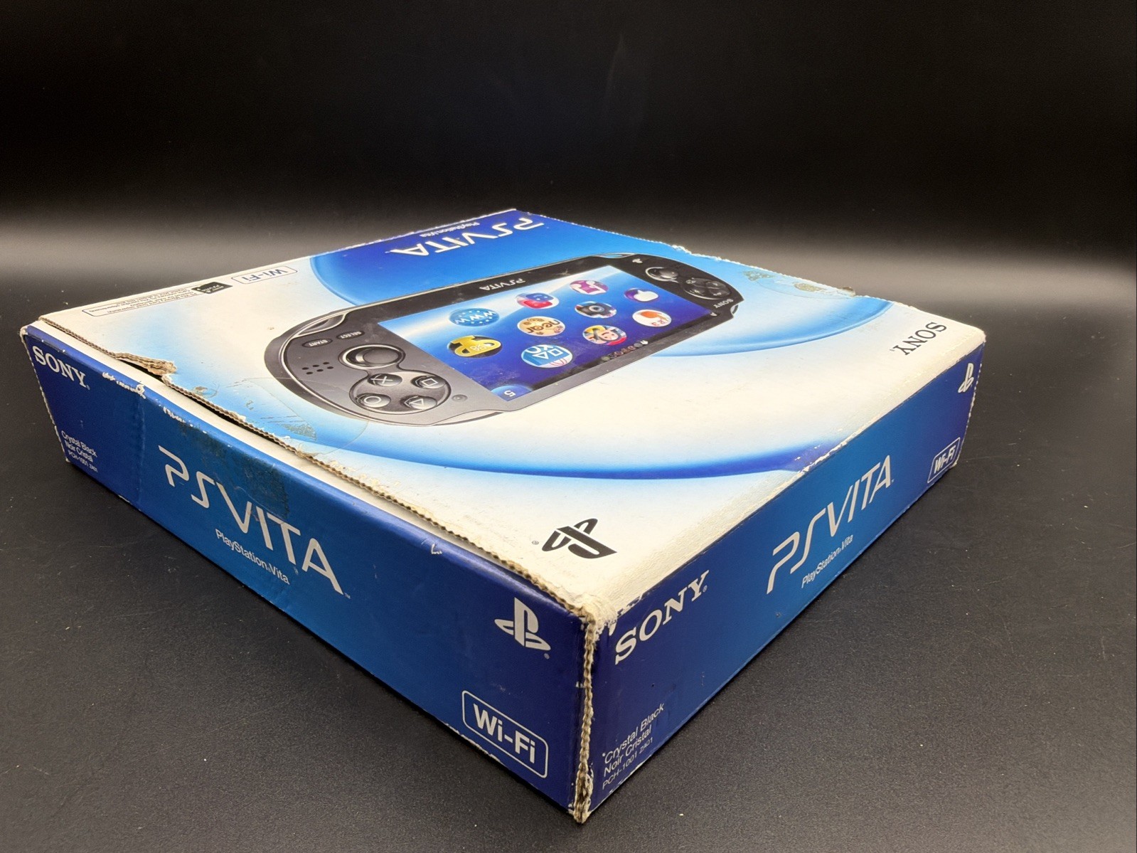 PlayStation Vita PS Vita Crystal Black w/8GB Card OLED Wi-Fi Console •READ DESC!