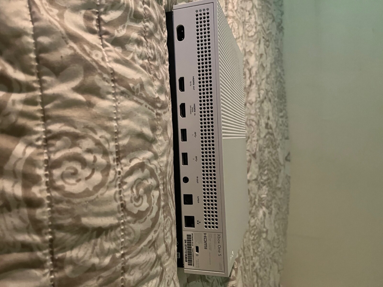 Microsoft Xbox One S 500GB Video Game Console – White (ZQ9-00001). 