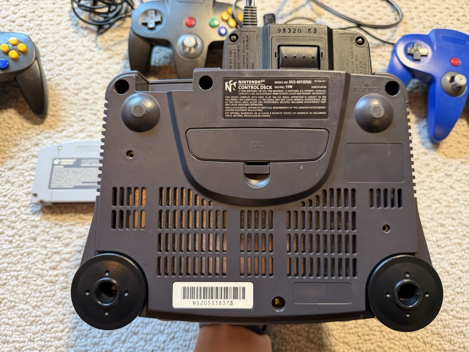 Nintendo 64 N64 Console Bundle Mario Kart 3 Games Controllers HDMI – TESTED