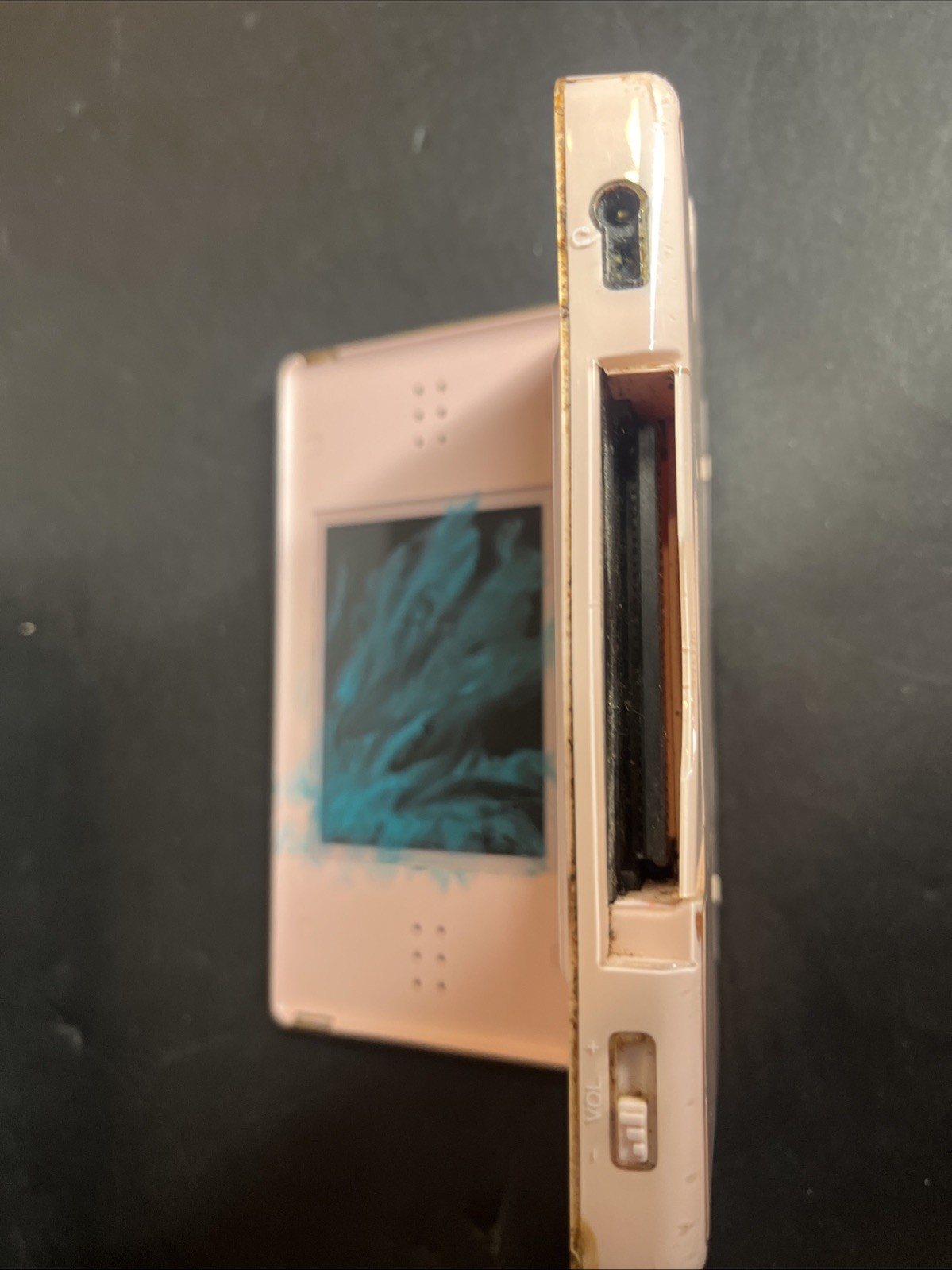 Nintendo DS Lite Handheld Game Console USG-001 Pink *PARTS OR REPAIR. No Power