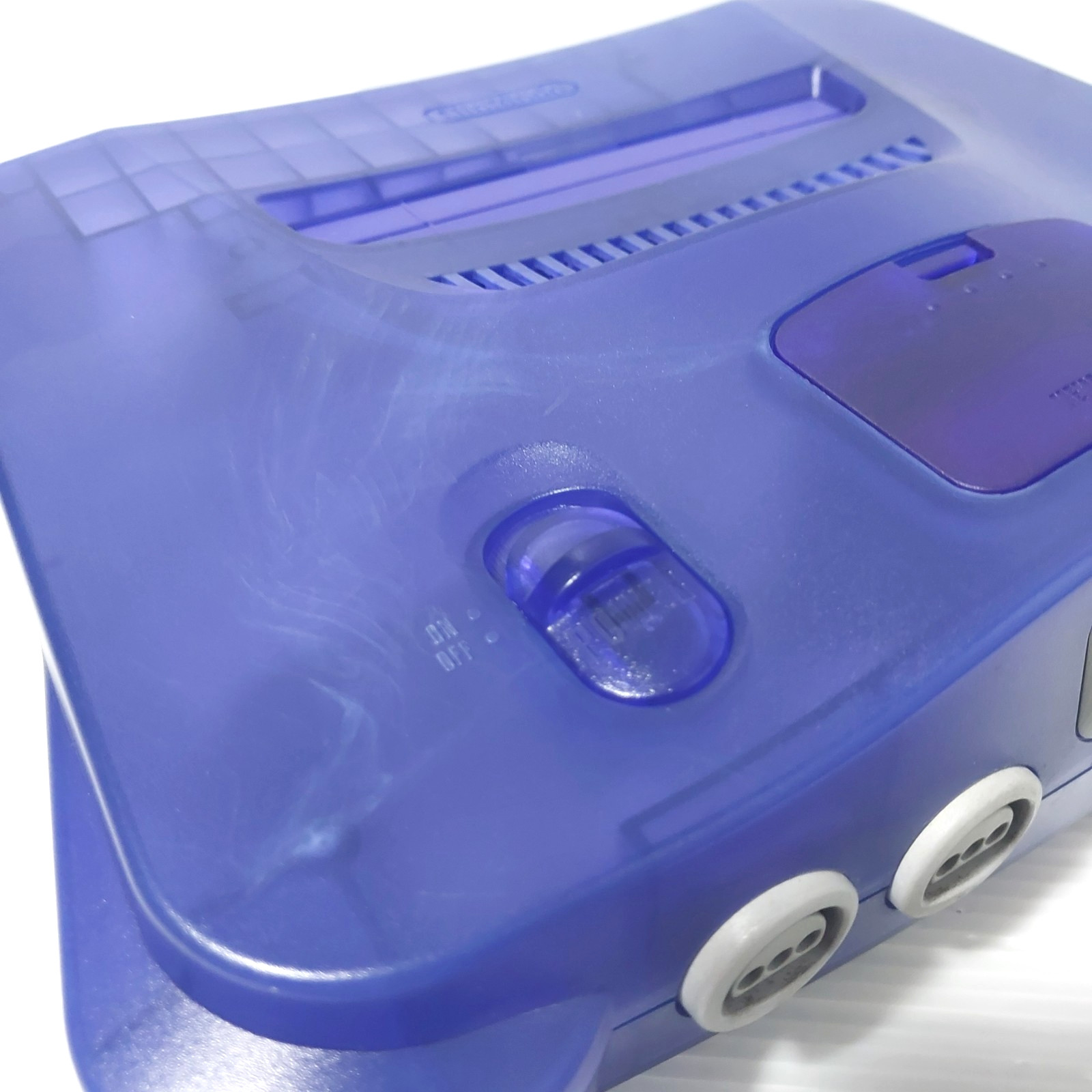 Nintedon64 N64 Midnight Blue Console NUS-001 Region free w/ 2 controllers Japan