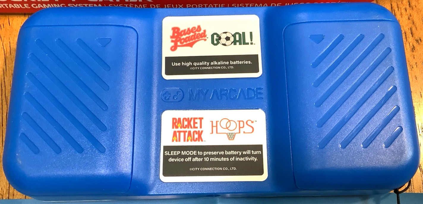 Bases Loaded Pocket Player 7 Games My Arcade Portable Gaming System Works