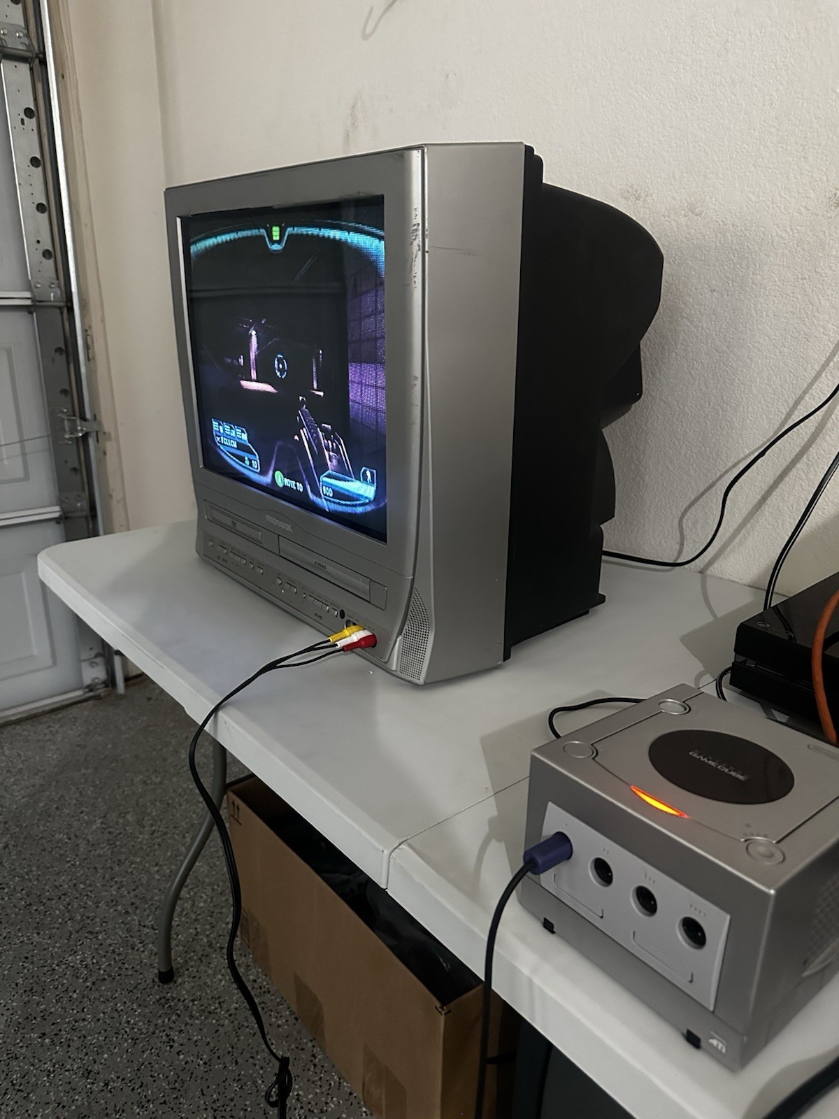 Nintendo GameCube Platinum Silver DOL-101 (USA) | Console Only | Tested Working