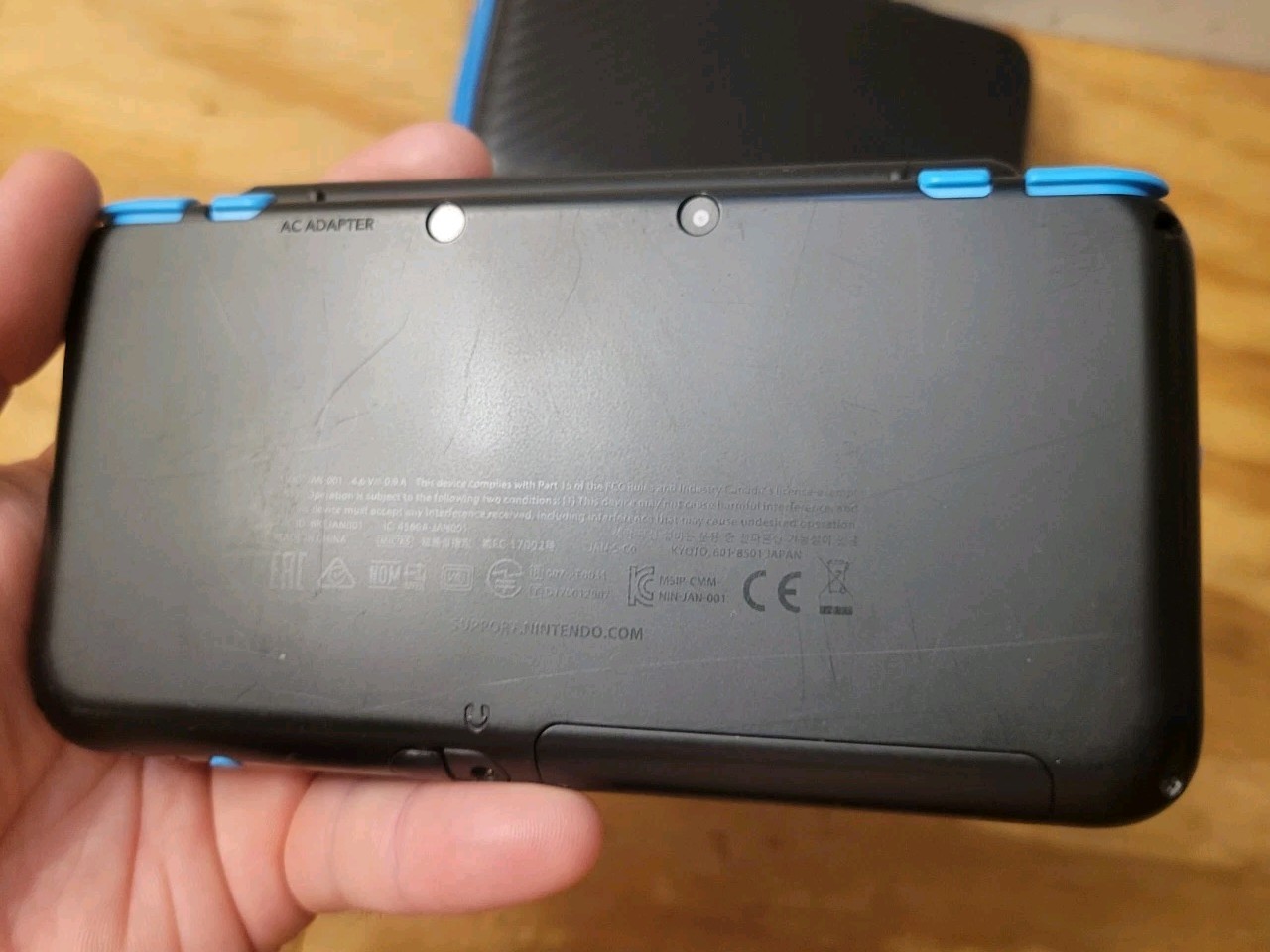 8 Games — 2DS XL Turquoise Blue Game Console with Accessories and Charger