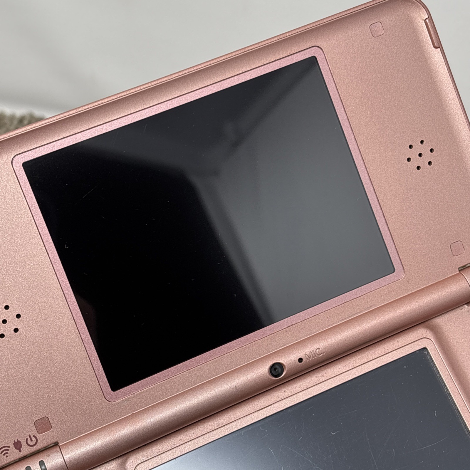 Nintendo DSi XL Handheld System Pink Tested No Charger