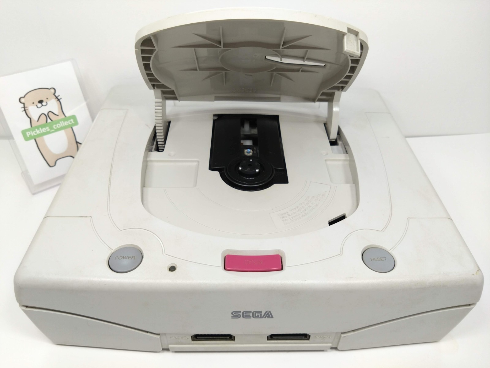 Sega Saturn White Console HST-3220 set Language Japanese Model Tested SEGA 0302C