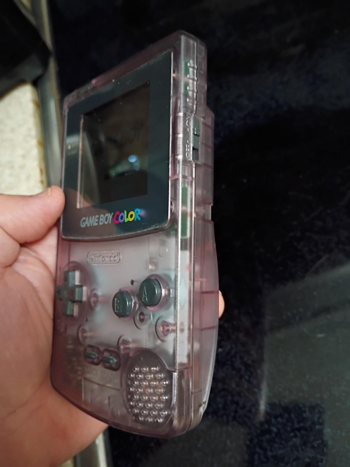 Nintendo Game Boy Color Handheld System – Atomic Purple CGB-001GBC