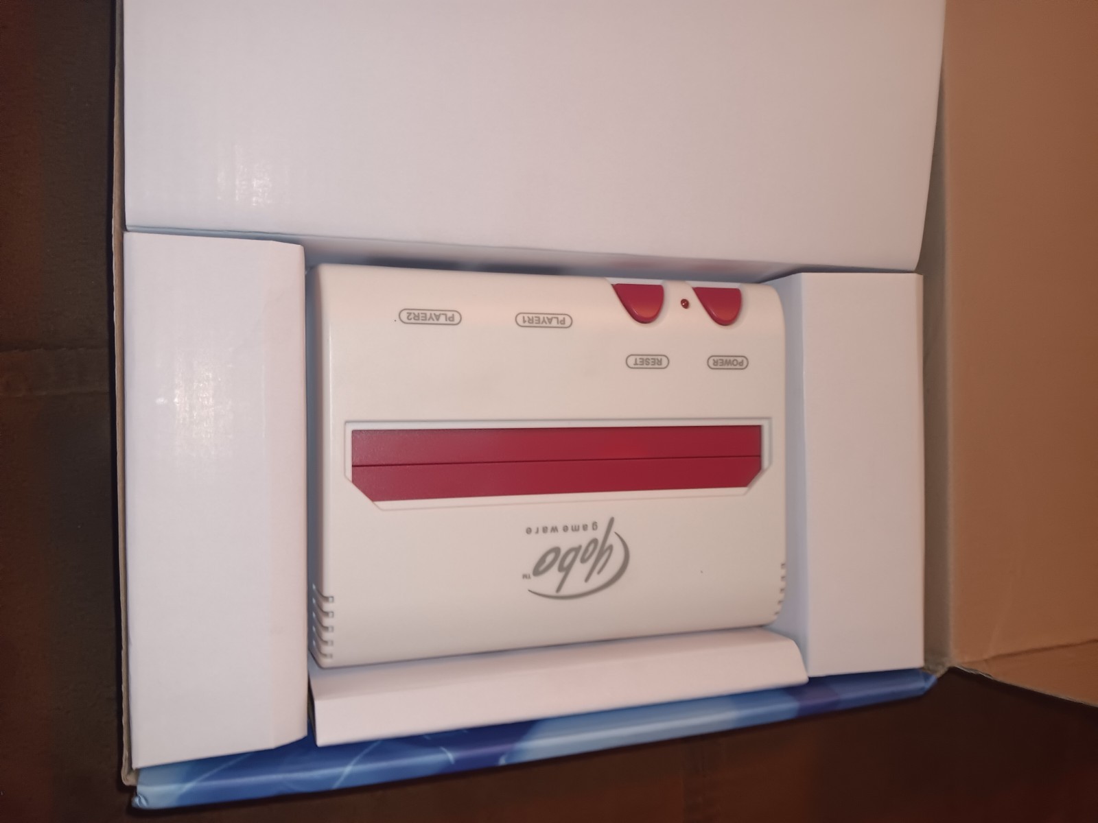 Yobo FC Console NES Compatible Red/White – Complete In Box – MINT Untested